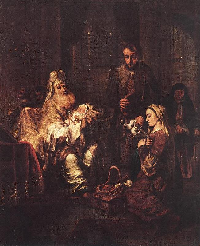 EECKHOUT, Gerbrand van den Presentation in the Temple fh oil painting image